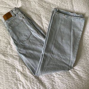 Light Wash High Waist Wide Leg Jeans